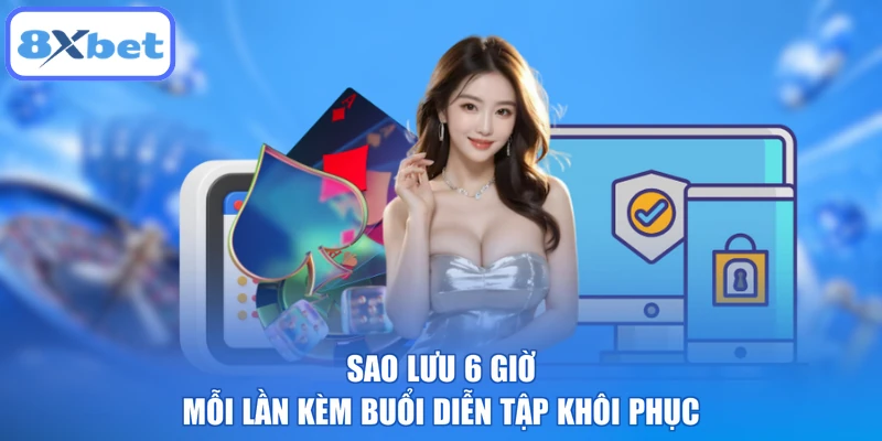 Sao lưu 6 giờ mỗi lần kèm buổi diễn tập khôi phục