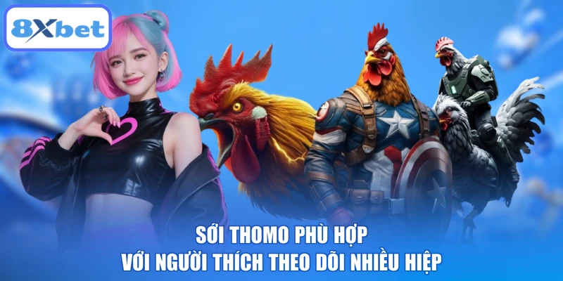 Sới Thomo phù hợp với người thích theo dõi nhiều hiệp