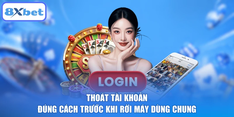Thoát tài khoản đúng cách trước khi rời máy dùng chung