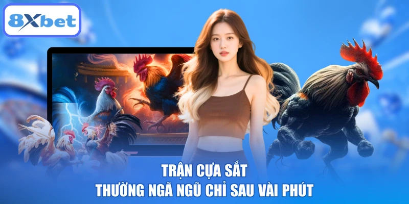 Trận cựa sắt thường ngã ngũ chỉ sau vài phút