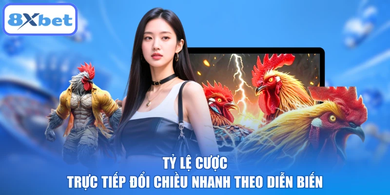Tỷ lệ cược trực tiếp đổi chiều nhanh theo diễn biến